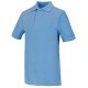 Somersfield Diploma Program COLUMBIA BLUE Cotton Short Sleeve Adult Polo 